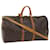 Louis Vuitton Monograma Keepall Bandouliere 55 Boston Bag M41414 Autenticação de LV 55219 Lona  ref.1098366