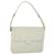 SAINT LAURENT Shoulder Bag Leather White Auth bs8710  ref.1098378