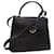 VALENTINO Hand Bag Leather 2way Black Auth yk9028  ref.1098385