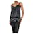 Needle & Thread Top noir orné de sequins - taille XS Polyester  ref.1098501