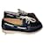 Christian Louboutin Loafers Slip ons Navy blue Leather  ref.1098540