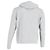 Sandro Amour Appliqué Hoodie in Gray Cotton - view 3
