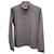 Vince Rib Half Zip Sweater in Grey Cotton  ref.1098693