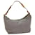 PRADA Shoulder Bag Nylon Leather Gray Brown Auth ki3445 Grey  ref.1098789