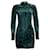 Autre Marque Balmain X H&M, green velvet dress Viscose  ref.1098847