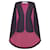 Autre Marque Monique Singh, Gaberdine cape jacket Pink Purple Polyester Wool  ref.1098852