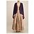 Autre Marque Monique Singh, Cape-Jacke aus Gaberdine Pink Lila - Ansicht 3