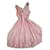 Jean Paul Gaultier Frauenkleid Pink Seide  ref.1098937