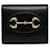 Horsebit negro de Gucci 1955 Cartera plegable Cuero Becerro  ref.1099014