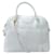 Hermès HERMES BOLIDE HANDBAG 35 CM IN WHITE OSTRICH LEATHER LEATHER HAND BAG PURSE  ref.1099391