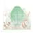 Hermès NEW HERMES AXIS MUNDI CHRISTINE HENRY SCARF 90 SILK SILK SCARF BOX Green  ref.1099435