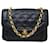 VINTAGE CHANEL DIANA HANDBAG TIMELESS FLAP CHAIN CROSSBODY QUILTED BAG Black Leather  ref.1099454