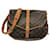 Louis Vuitton Saumur 35 Brown Cloth  ref.1099635