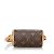 Speedy LOUIS VUITTON Breloques de sac Marron - vue 4