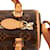 Speedy LOUIS VUITTON Breloques de sac Marron - vue 8