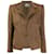 Jaqueta de lã marrom Valentino  ref.1100390