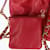 Borsa a secchiello rossa Chanel Rosso  - vista 14