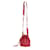 Borsa a secchiello rossa Chanel Rosso  - vista 6