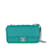 Bolso de hombro Chanel color verde azulado  ref.1100405