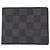 Louis Vuitton Slender Wallet Damier Graphite Canvas Black
