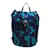 Prada Tessuto Camouflage Rucksack Backpack 257061.0 Blue Cloth Nylon  ref.1100499