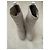 Hermès Hermes Volver 60 Botines nocciola/blanc Blanco - vista 3