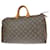 Louis Vuitton Speedy 40 Brown Cloth  ref.1101106