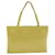 PRADA Hand Bag Satin Yellow Auth ar10474  ref.1101167