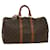 Louis Vuitton Monograma Keepall 45 Boston Bag M41428 Autenticação de LV 56134 Lona  ref.1101249