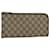 GUCCI GG Supreme Long Wallet PVC Leather Beige 115261 Auth ep2046  ref.1101267
