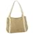 LOEWE Shoulder Bag Suede Leather Beige Auth fm2752  ref.1101319