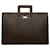 Burberry Leather Briefcase Brown Pony-style calfskin  ref.1101571