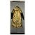 Chaqueta acolchada larga reversible Roberto Cavalli Negro Dorado - vista 7