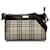 Burberry Brown House Check Crossbody Beige Leather Cloth Pony-style calfskin Cloth  ref.1101806