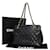 Chanel Petite Shopping Tote Black Leather  ref.1101869