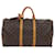 Louis Vuitton Keepall 50 Brown Cloth  ref.1101889
