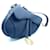 Saddle Sattel Dior Marineblau Leder  ref.1102461