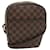 LOUIS VUITTON Damier Ebene Ipanema PM Bolsa de Ombro N51294 Autenticação de LV 56750  ref.1102487