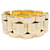inconnue Pink gold and yellow gold Tank bracelet.  ref.1102522