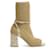 Miu Miu Boots EU40 Opentoe golden sock Glitter Doré  ref.1102751