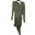 ALEXANDRE VAUTHIER  Dresses T.fr 36 silk Green  ref.1103128