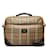 Burberry Haymarket Check Canvas Handbag Brown Cloth  ref.1103639