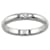 Tiffany & Co Stacking band Silvery Platinum  ref.1103763