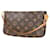Louis Vuitton Pochette Accessoires Brown Cloth  ref.1103944