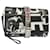 PRADA VITELLO COMICS Clutch Bag Leather Black White Auth 56942  ref.1104007