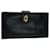 GUCCI Long Wallet Leather Black 035 381 auth 56786  ref.1104035