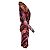 Fuzzi Noir / Robe midi fuchsia en maille et satin imprimé multi-fleurs Multicolore - vue 2