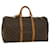 Louis Vuitton Monogram Keepall 50 Boston Bag M41426 LV Auth 55977 Cloth  ref.1104712