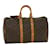 Louis Vuitton-Monogramm Keepall 45 Boston Bag M.41428 LV Auth 55973 Leinwand  ref.1104787