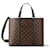 Louis Vuitton Fine settimana della borsa LV Marrone Tela  ref.1105479